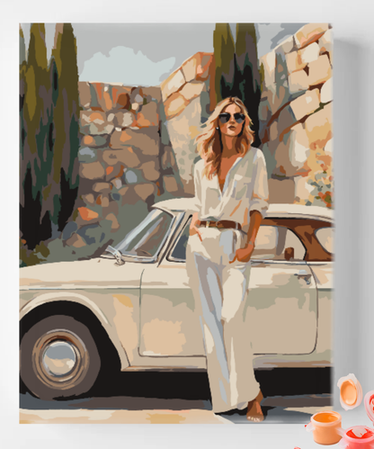 Woman Car