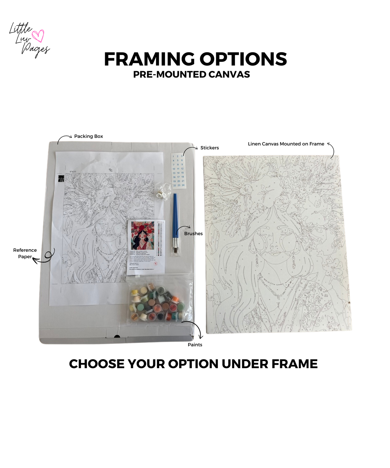 Graduation Custom Paint by Numbers Kit