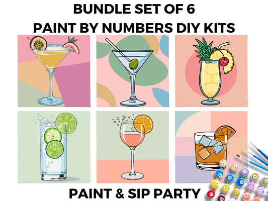 Paint and Sip Party Kit