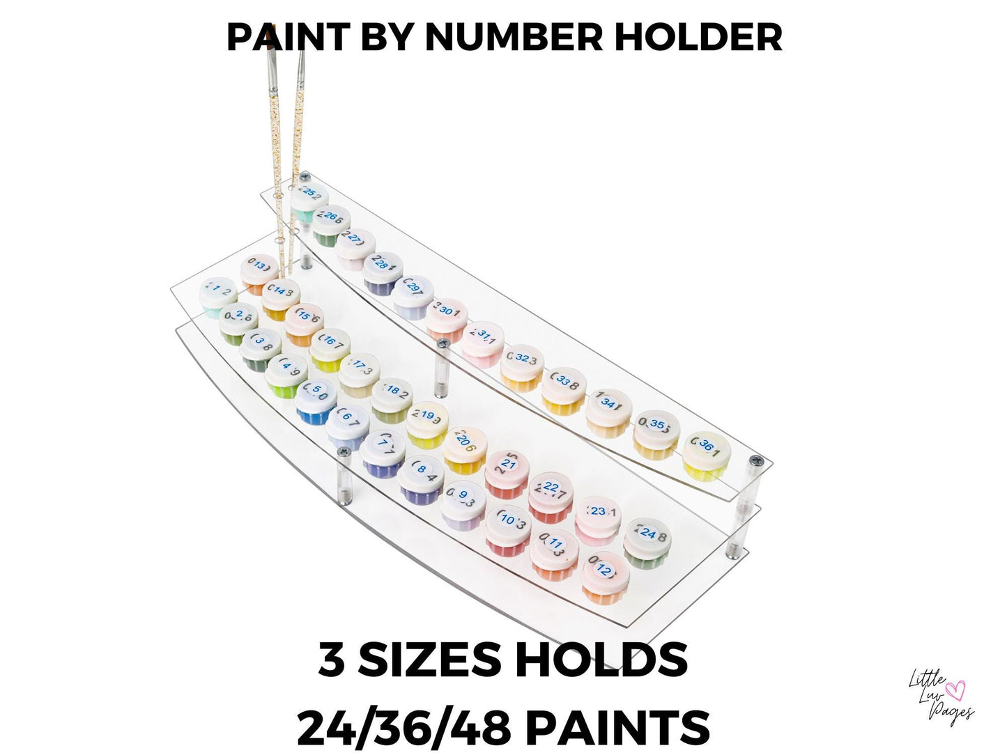 24/36/48 Hole Paint Holder