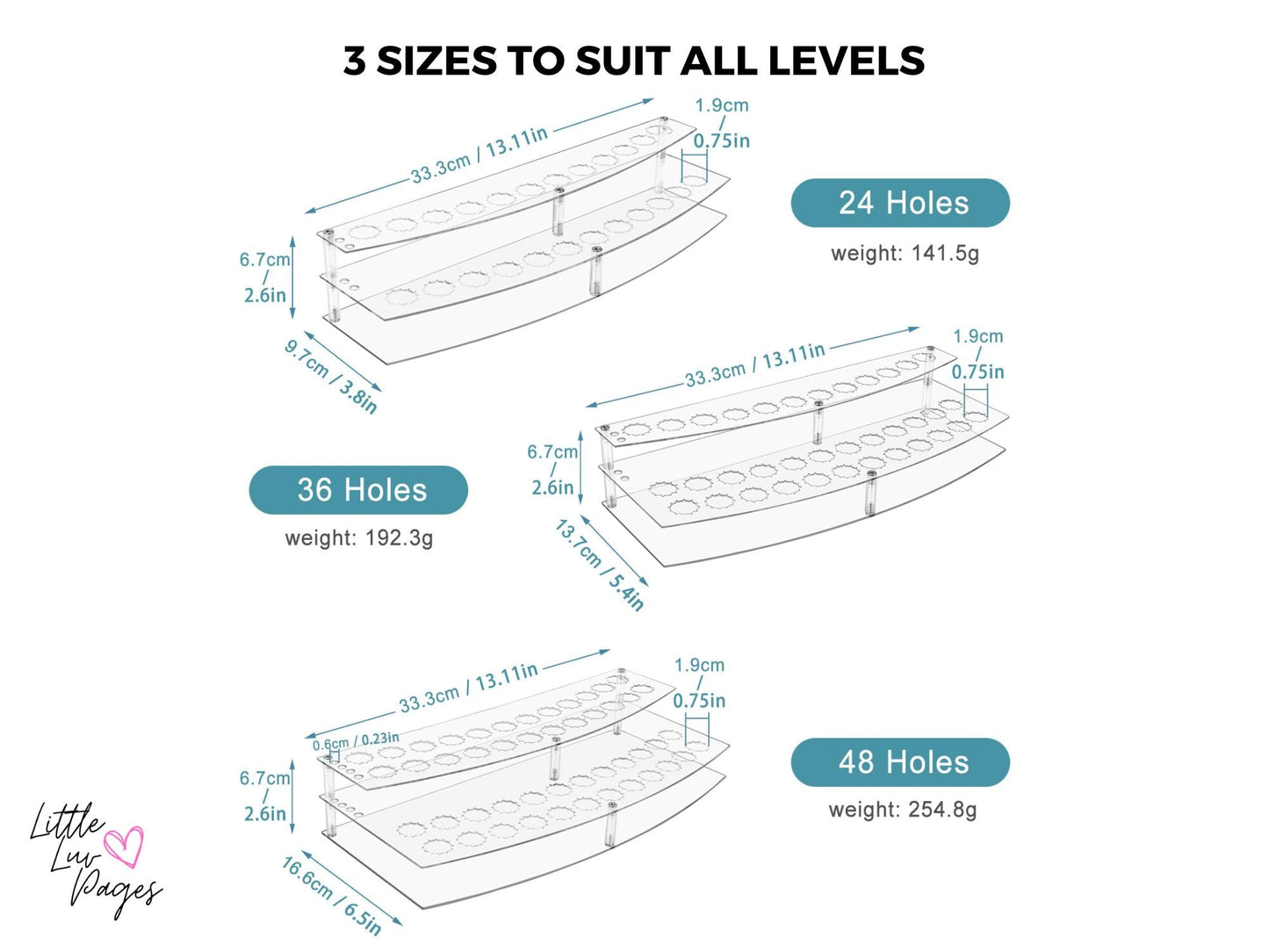 24/36/48 Hole Paint Holder