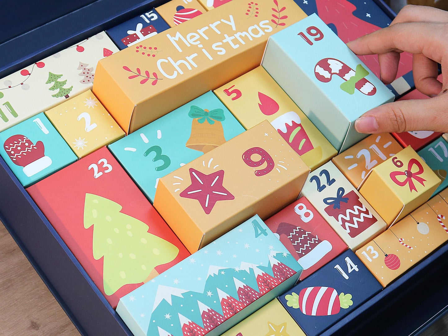 Advent Calendar Christmas Diamond Painting Surprise Kit